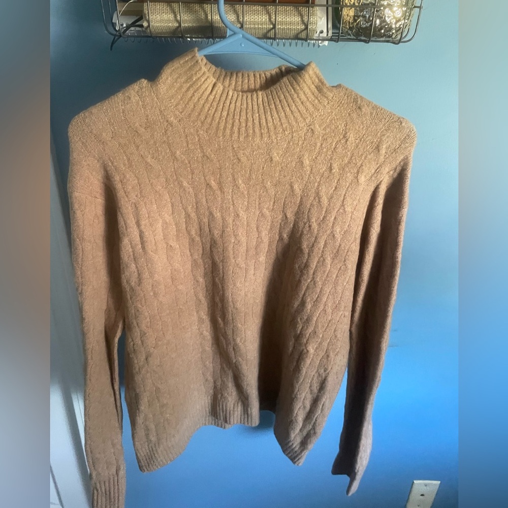 J. Crew Extra-Soft Brown Sweater